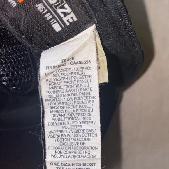 Nike Trucker Hat Non Ducor Duco Black Snapback Mesh Back - Picture 5 of 9